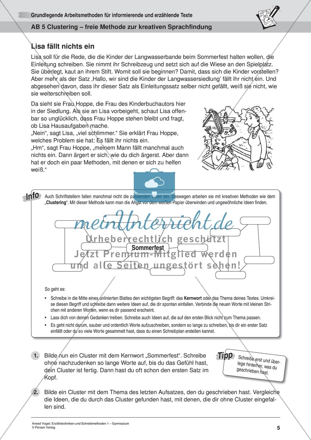 Grundlagen von Erzähltechniken und Schreibmethoden Preview 7