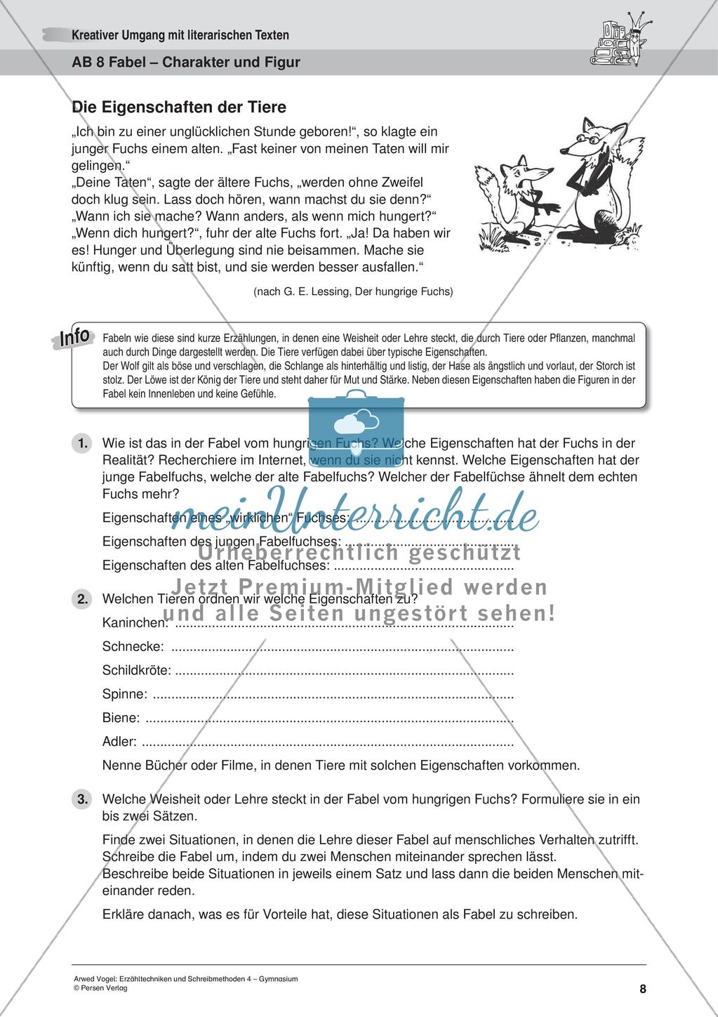 Kreativer Umgang mit literarischen Texten Preview 10