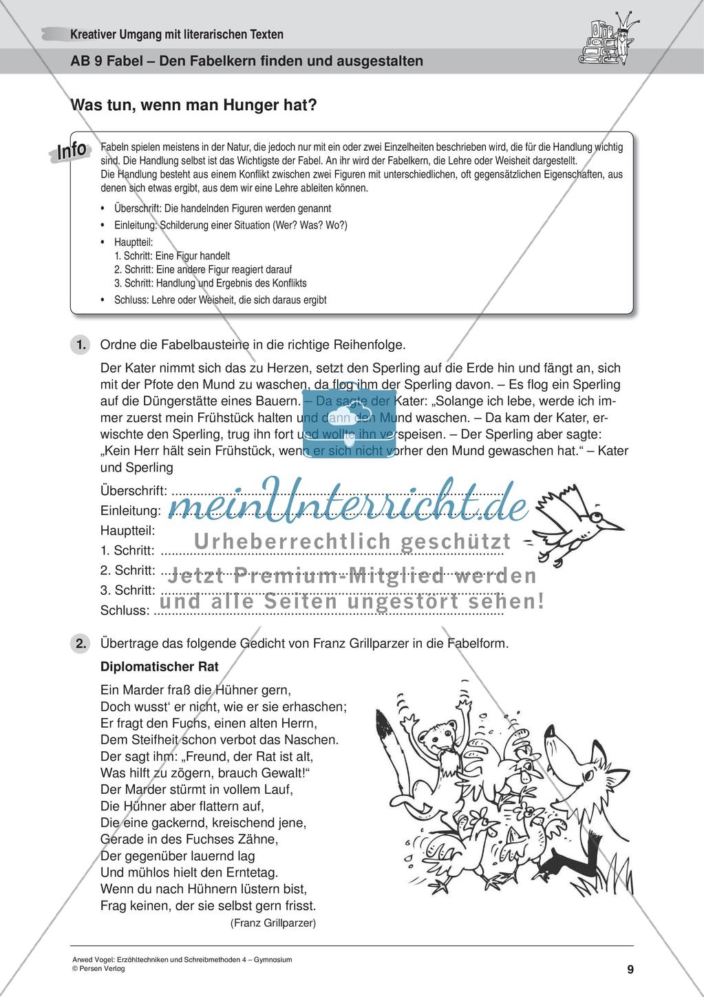 Kreativer Umgang mit literarischen Texten Preview 11