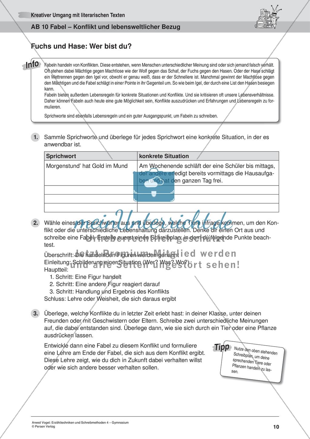 Kreativer Umgang mit literarischen Texten Preview 12