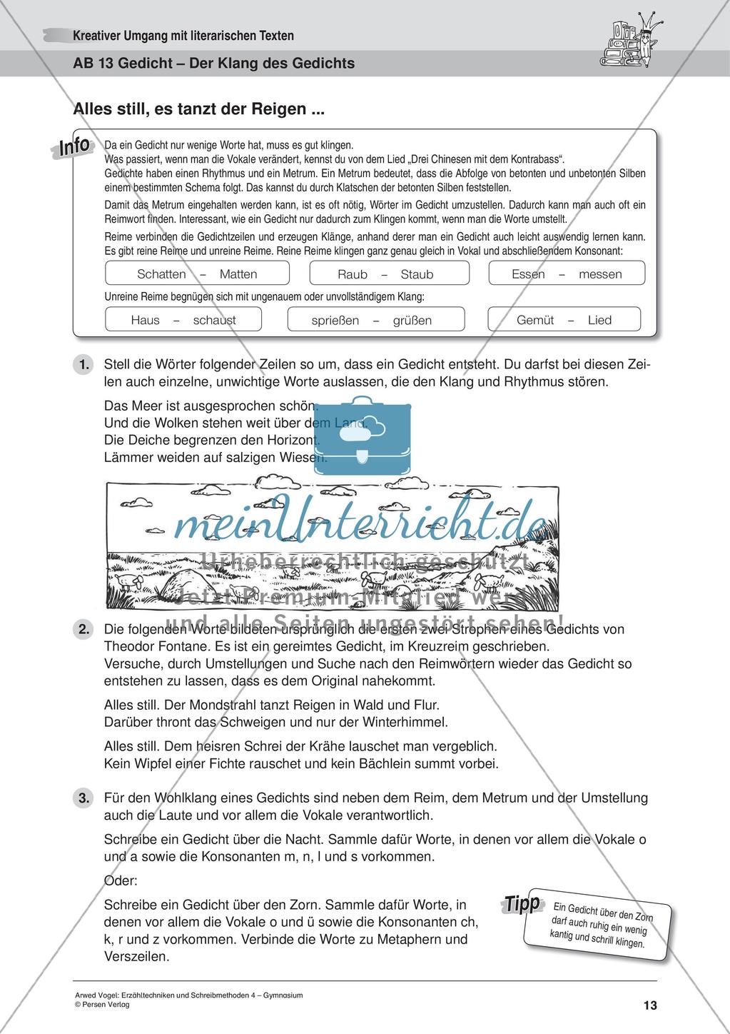 Kreativer Umgang mit literarischen Texten Preview 15