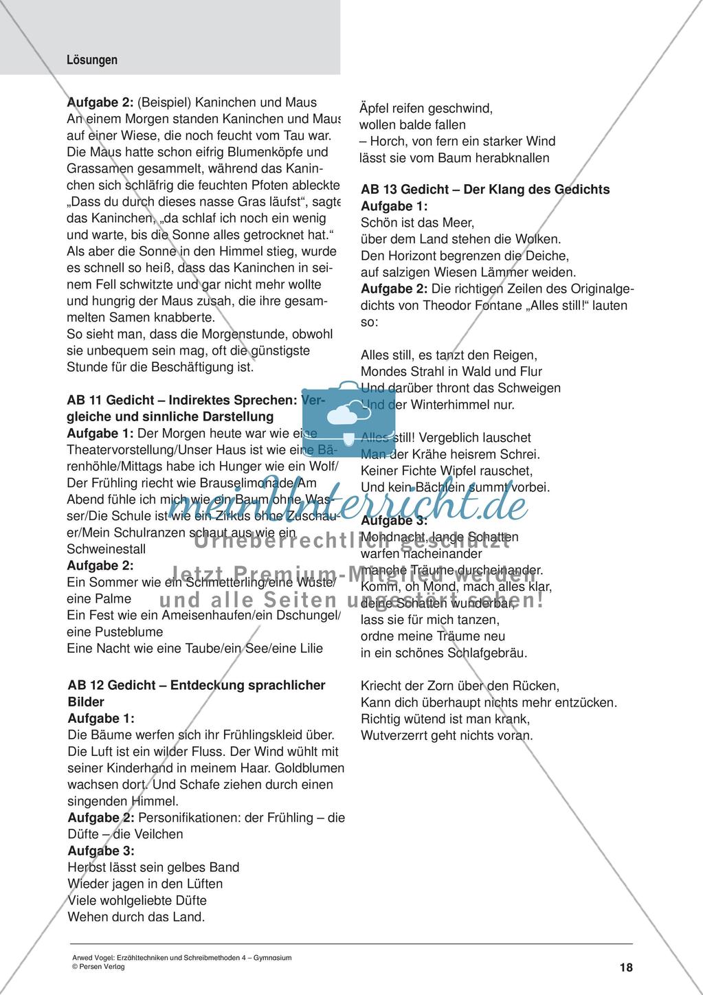 Kreativer Umgang mit literarischen Texten Preview 20