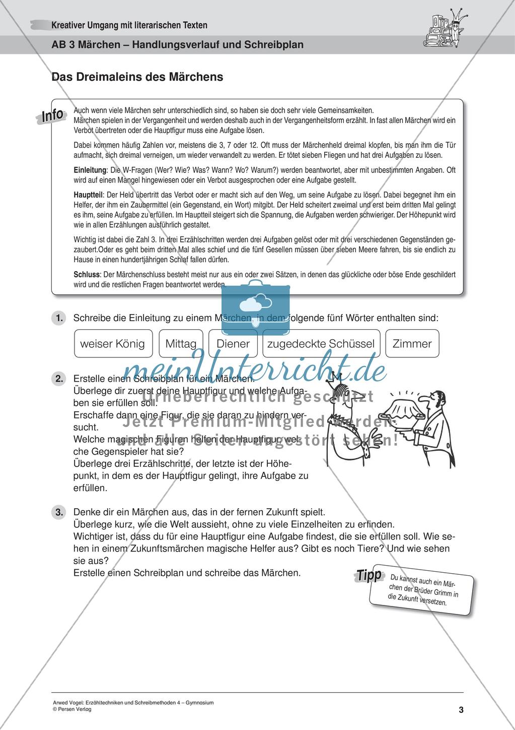 Kreativer Umgang mit literarischen Texten Preview 5