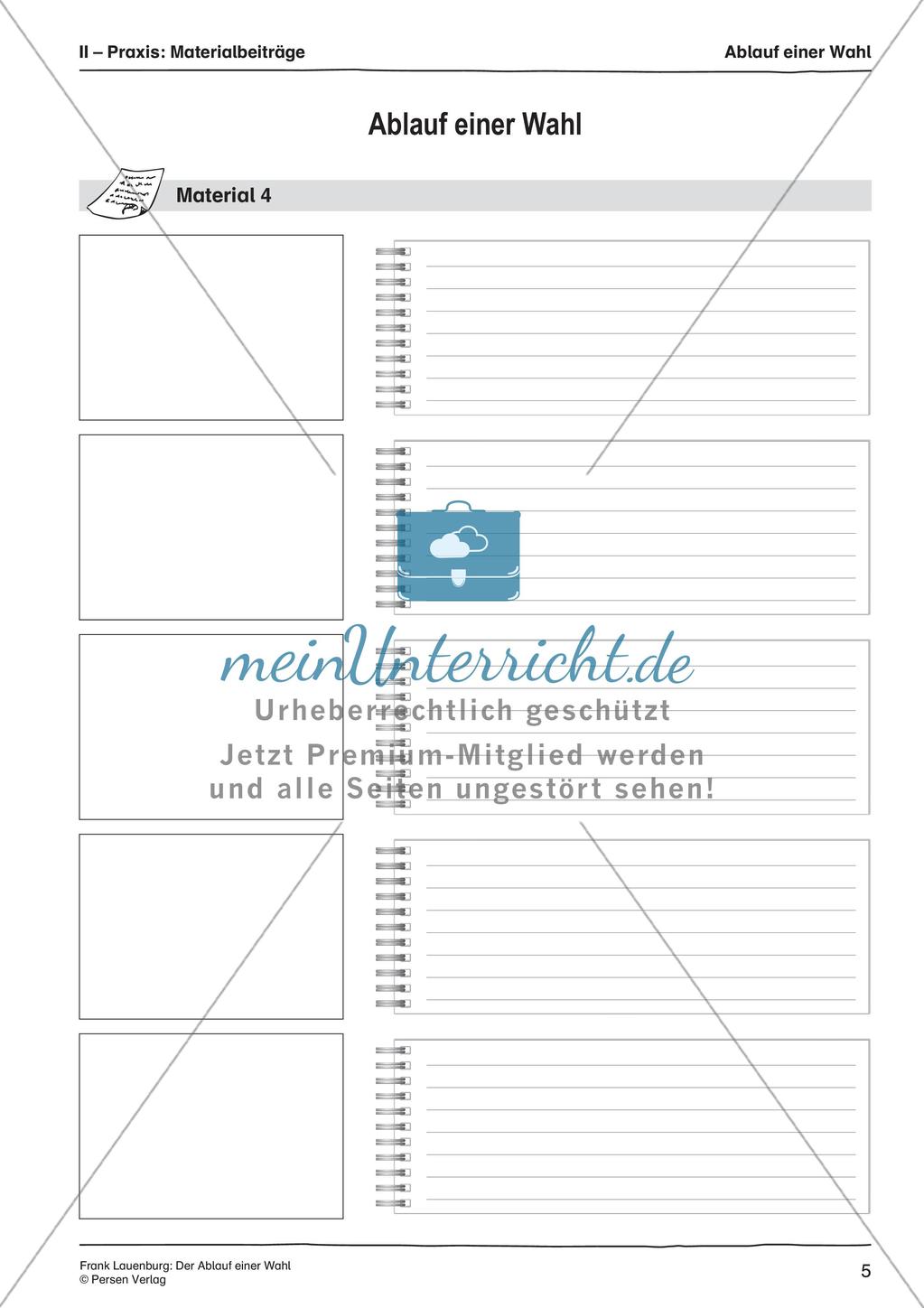 Der Ablauf einer Wahl Preview 7