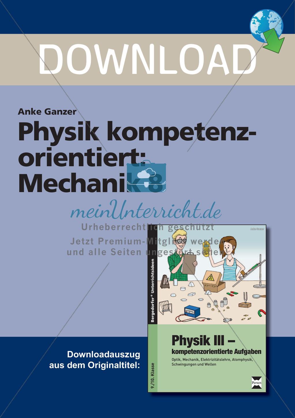 Mechanik: Bewegungsarten Preview 1