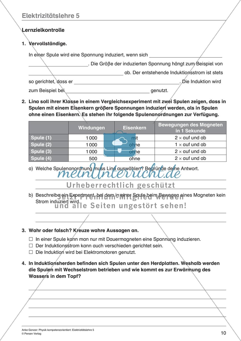 Elektrizitätslehre Preview 12
