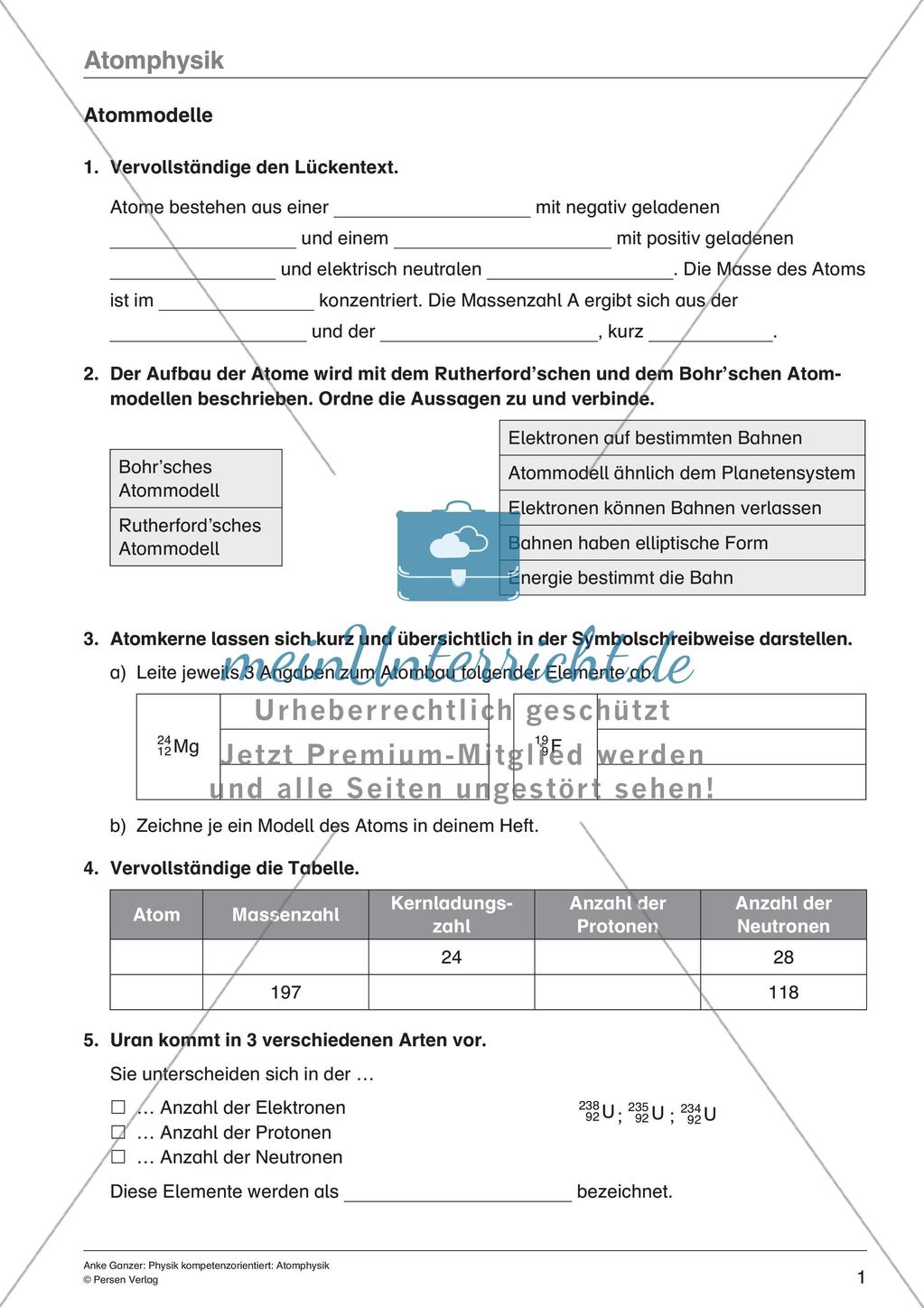 Atomphysik Preview 3