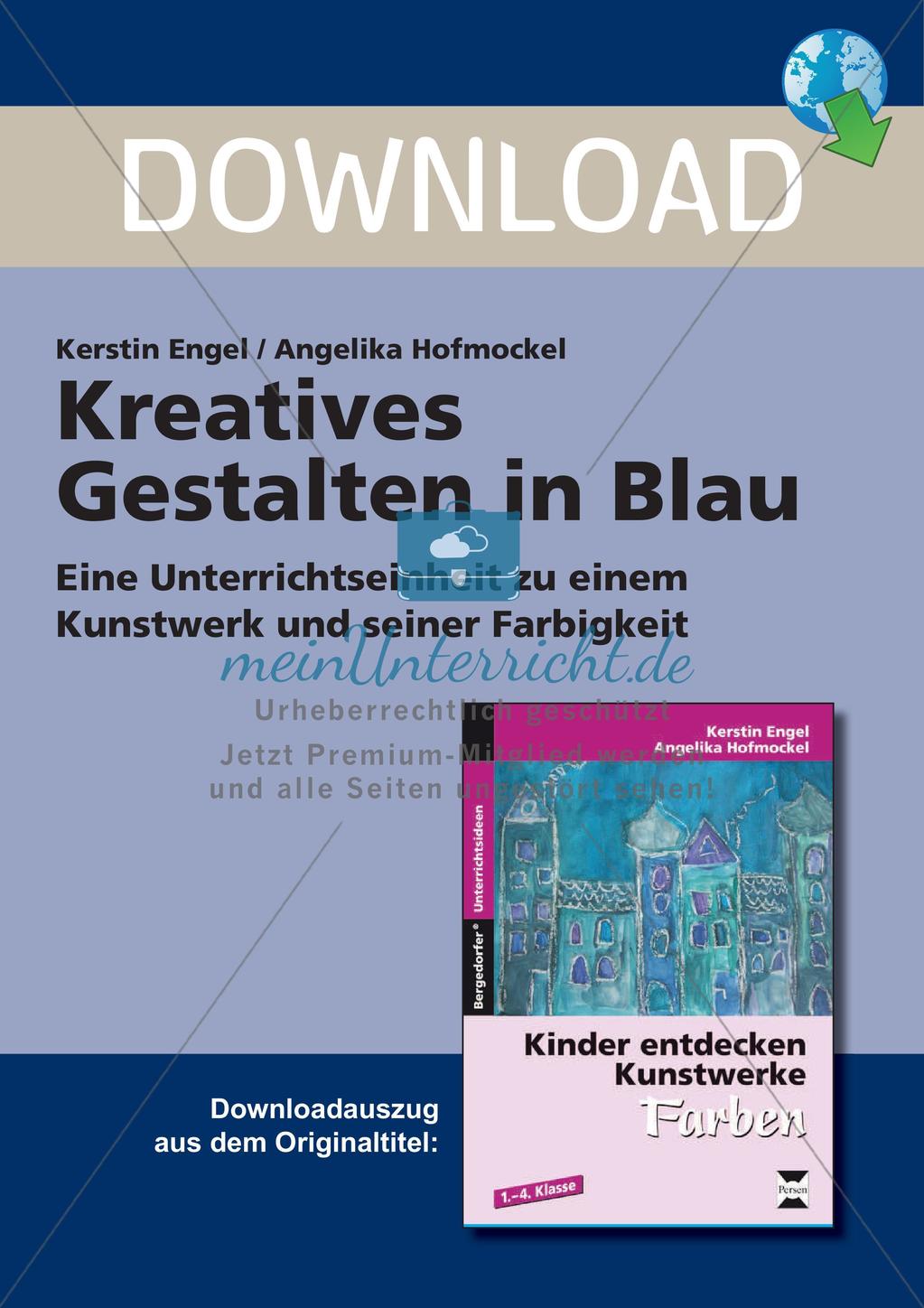 Kunstwerke und Farbe: Blau Preview 1