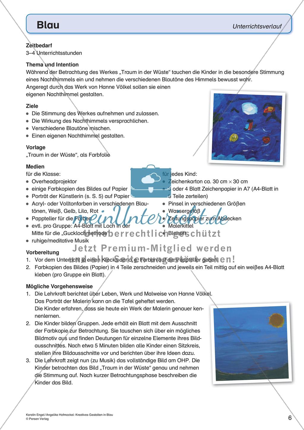 Kunstwerke und Farbe: Blau Preview 8
