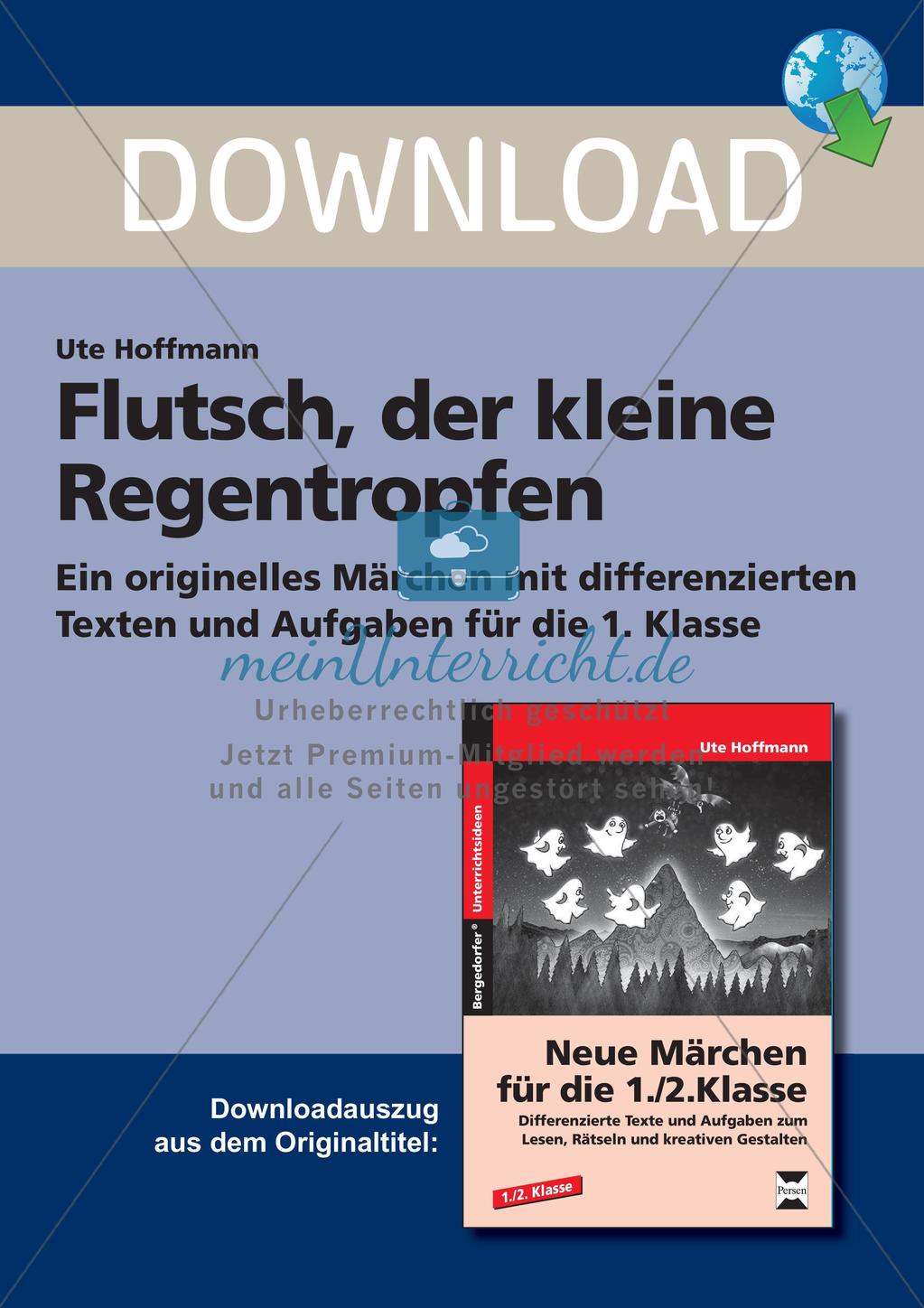 Märchen: Flutsch, der kleine Regentropfen Preview 1
