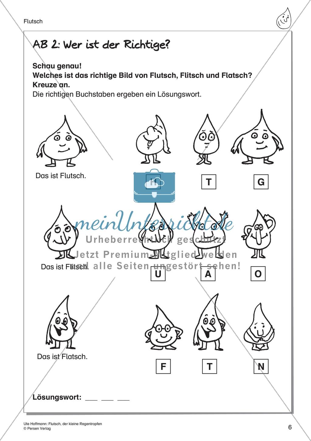 Märchen: Flutsch, der kleine Regentropfen Preview 8