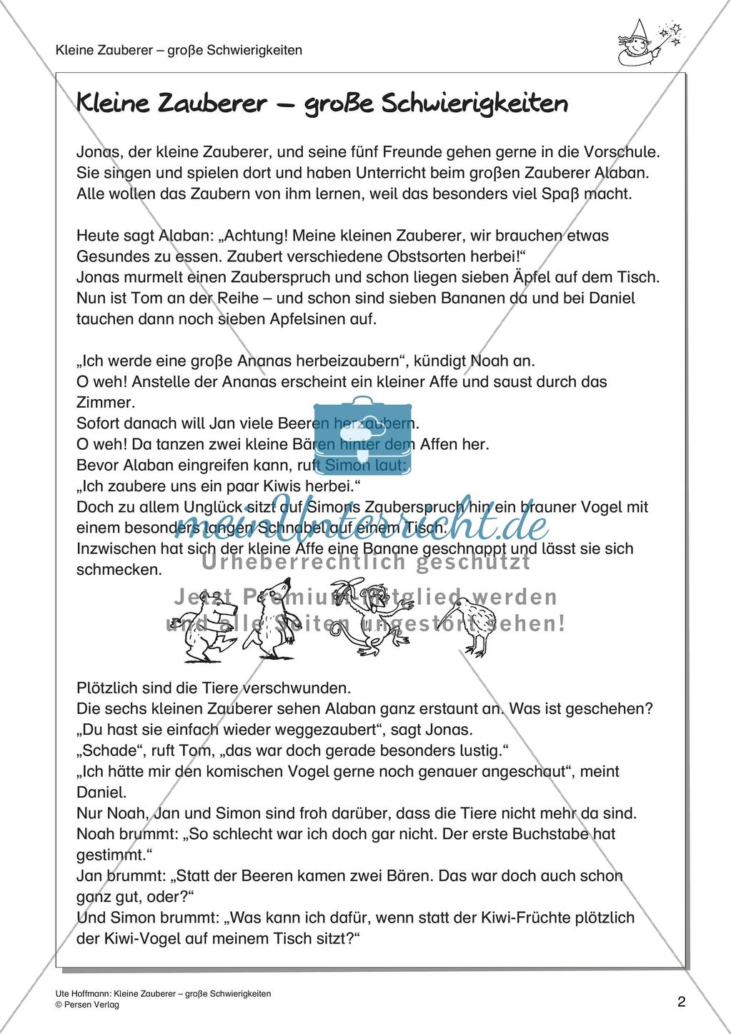 Märchen: Kleine Zauberer - große Schwierigkeiten Preview 4