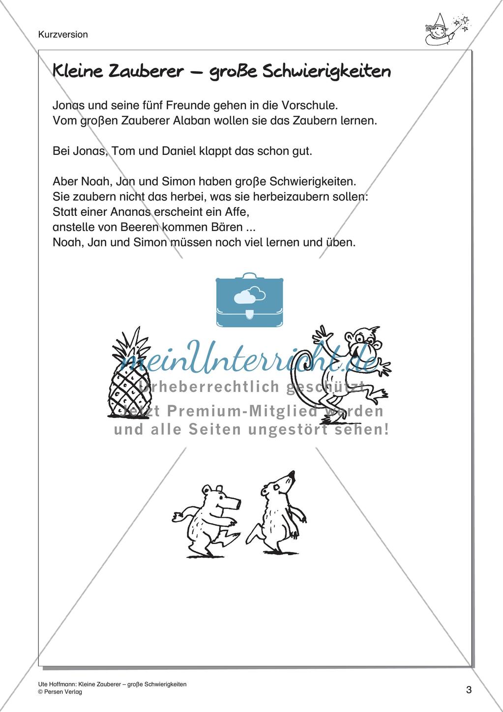 Märchen: Kleine Zauberer - große Schwierigkeiten Preview 5