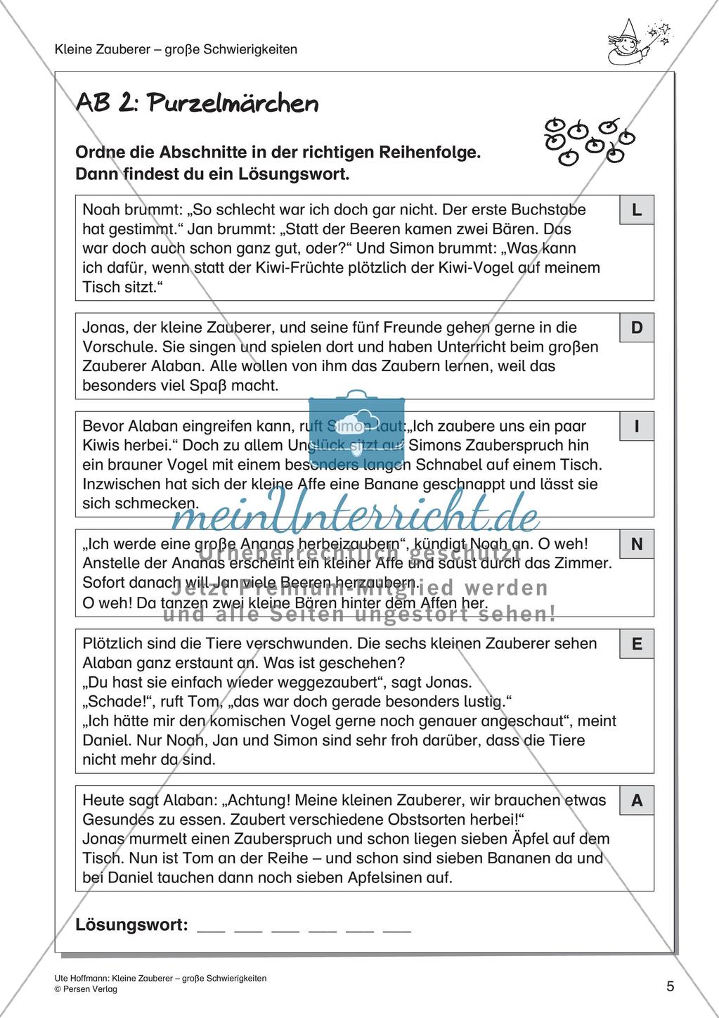 Märchen: Kleine Zauberer - große Schwierigkeiten Preview 7