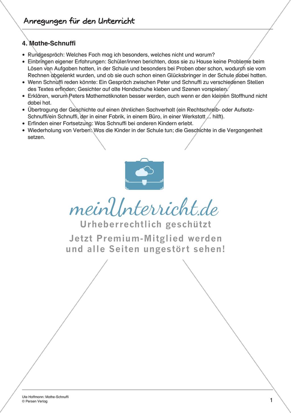 Neue Märchen: Mathe-Schnuffi Preview 3
