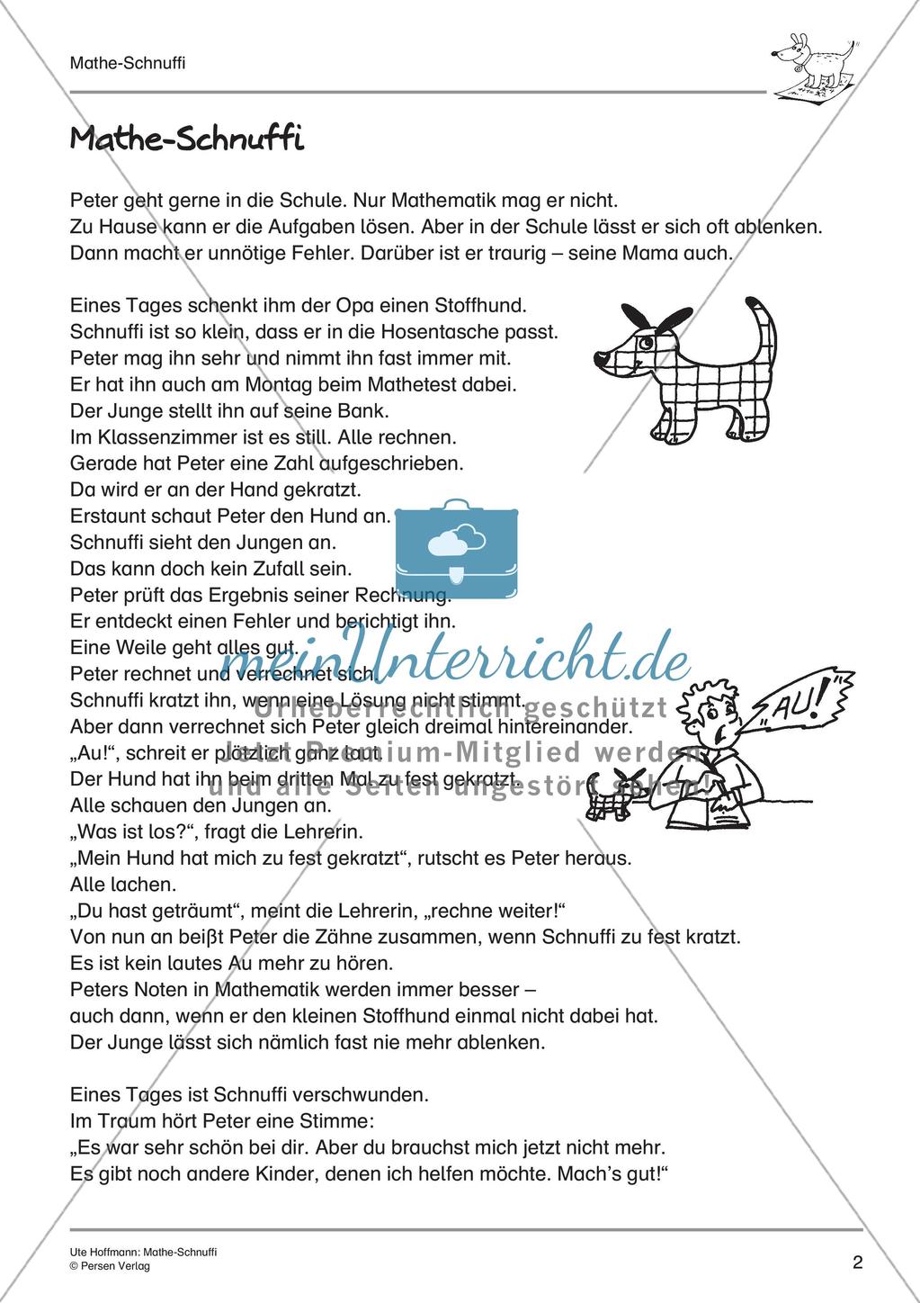 Neue Märchen: Mathe-Schnuffi Preview 4