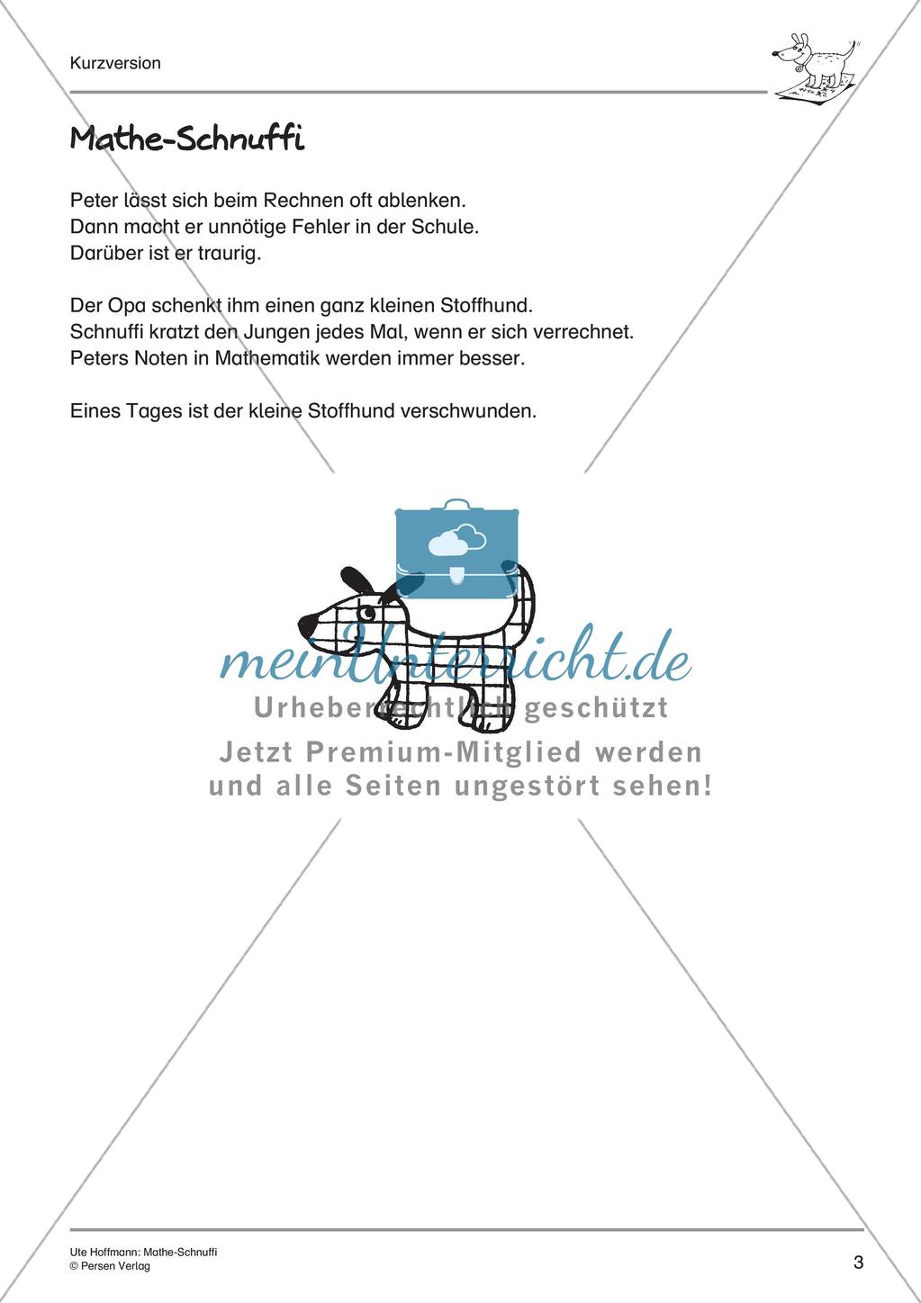 Neue Märchen: Mathe-Schnuffi Preview 5