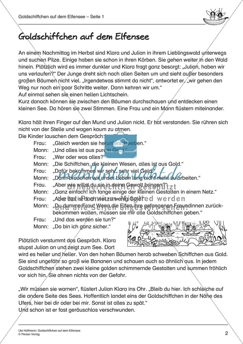 Neues Märchen: Goldschiffchen auf dem Elfensee Preview 4