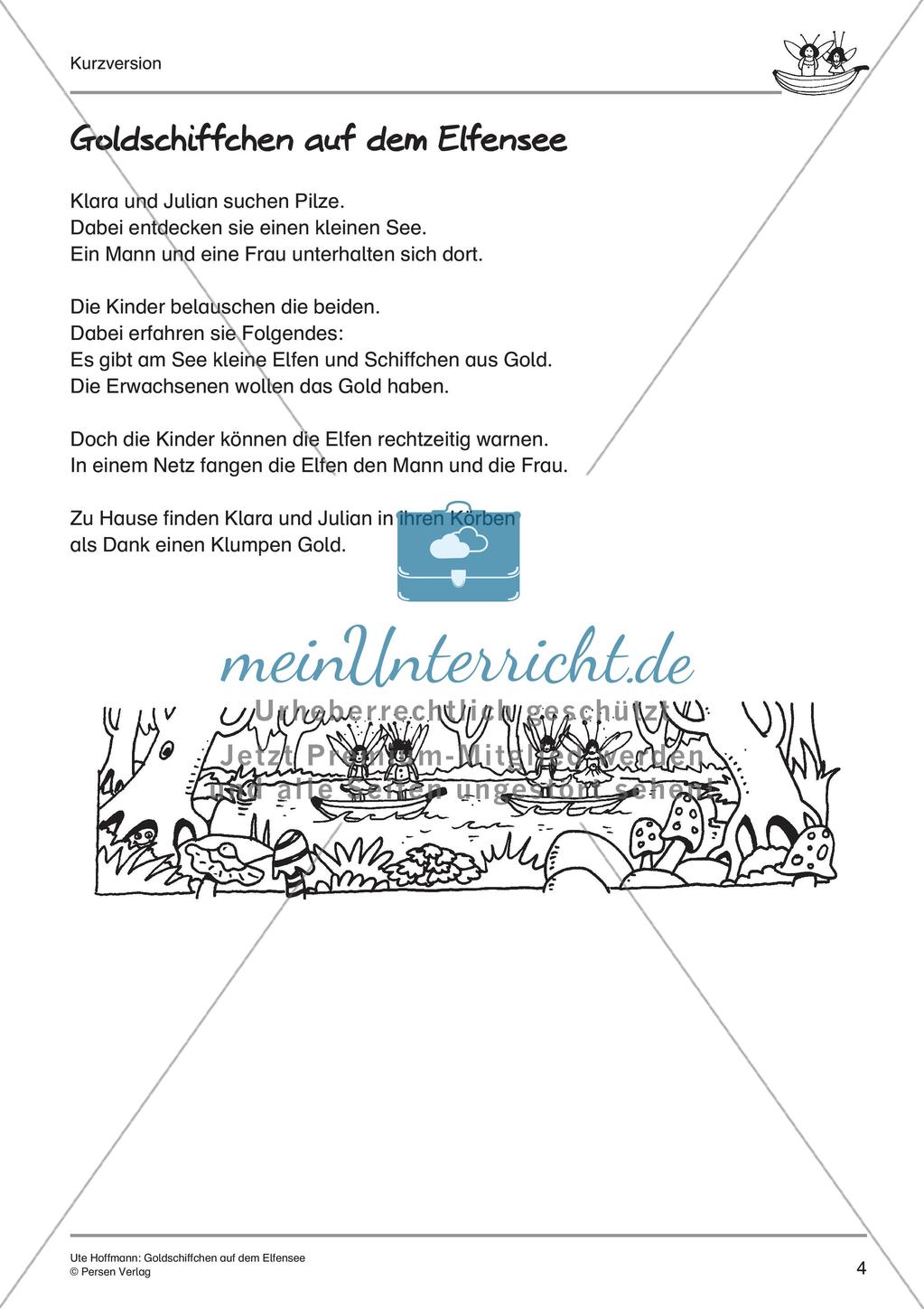 Neues Märchen: Goldschiffchen auf dem Elfensee Preview 6