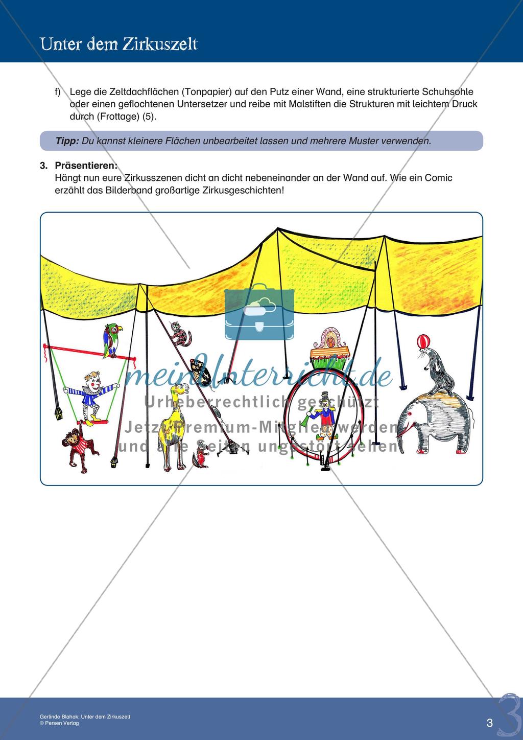 Miniprojekt: Unter dem Zirkuszelt Preview 5