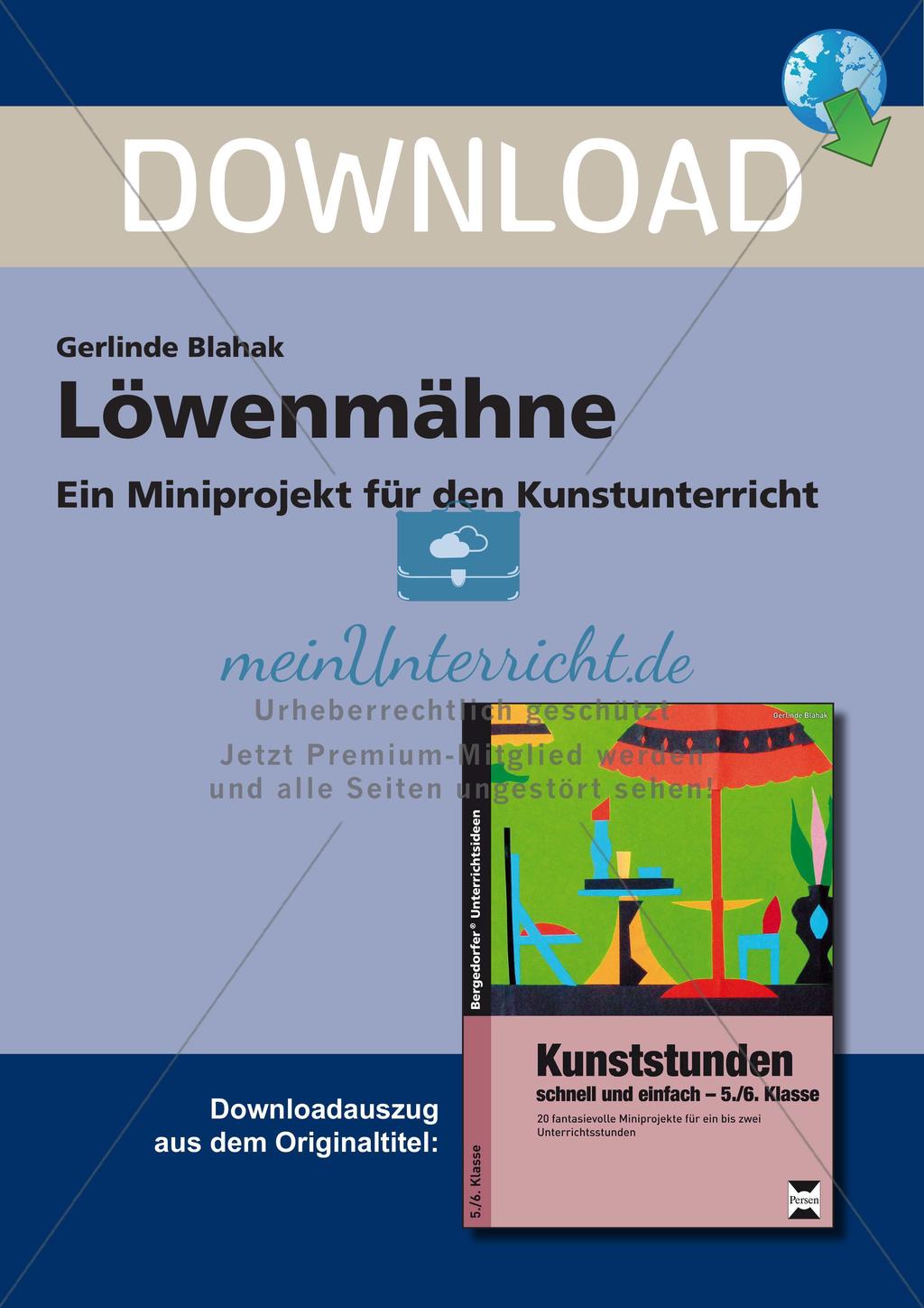 Miniprojekt: Löwenmähne Preview 1