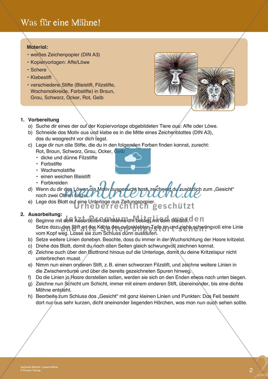 Miniprojekt: Löwenmähne Preview 4