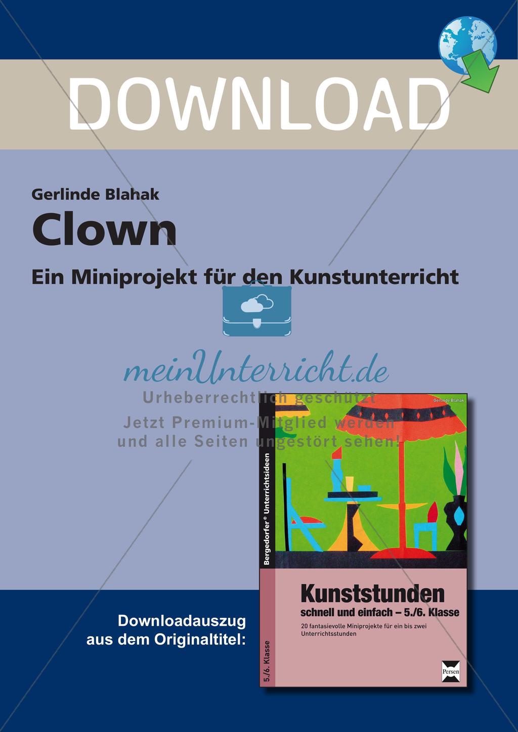 Miniprojekt: Clown Preview 1