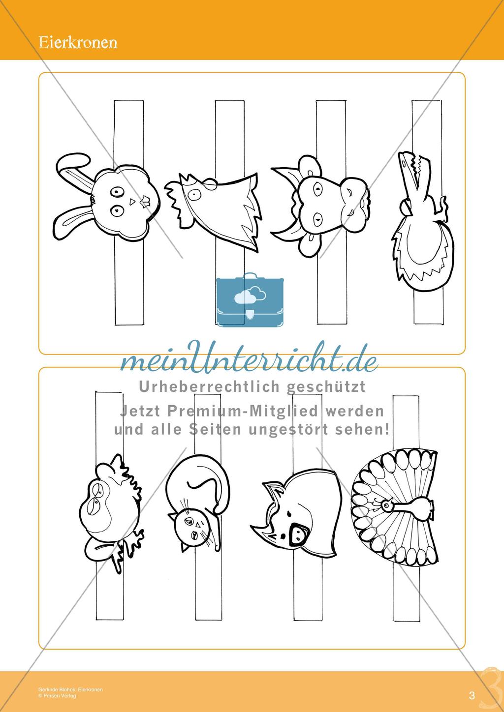 Künstlerische Miniprojekte: Eierkronen Preview 5