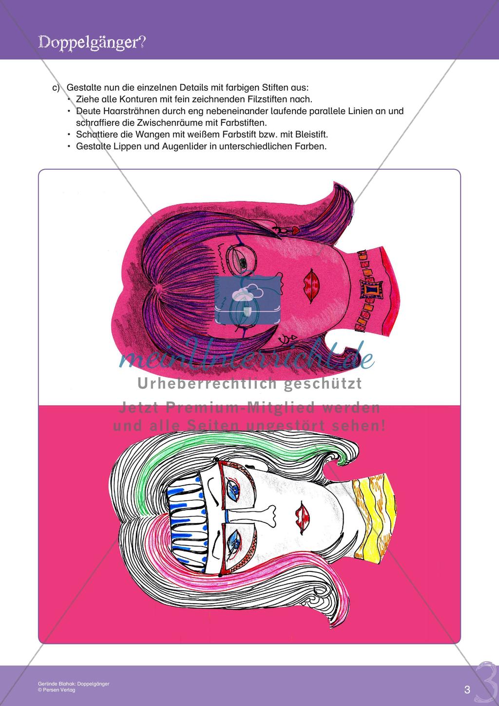 Künstlerische Miniprojekte: Doppelgänger Preview 5
