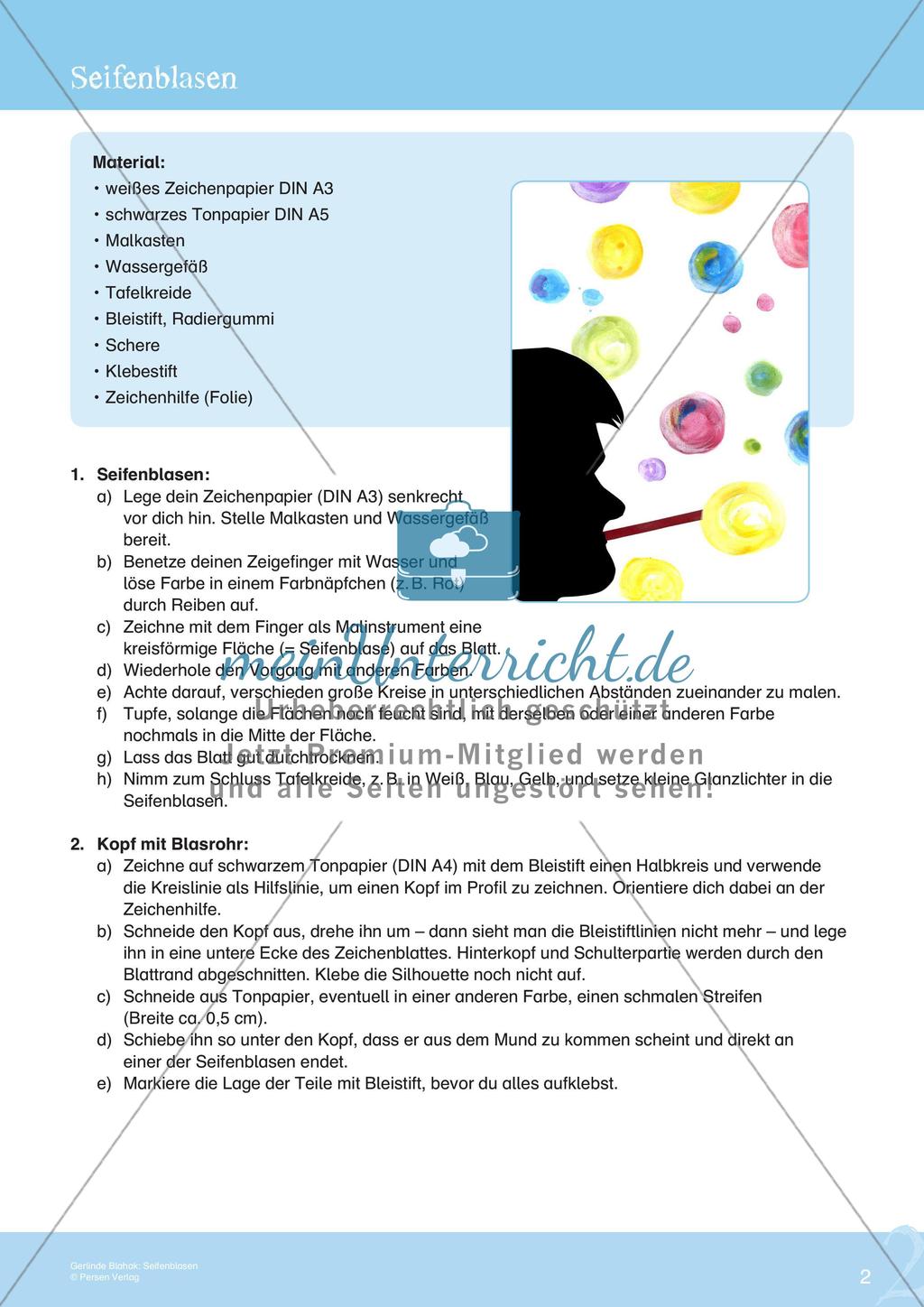 Künstlerische Miniprojekte: Seifenblasen Preview 4