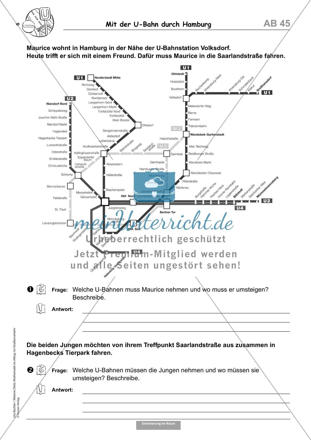 Sachaufgaben: Im Straßenverkehr Preview 8