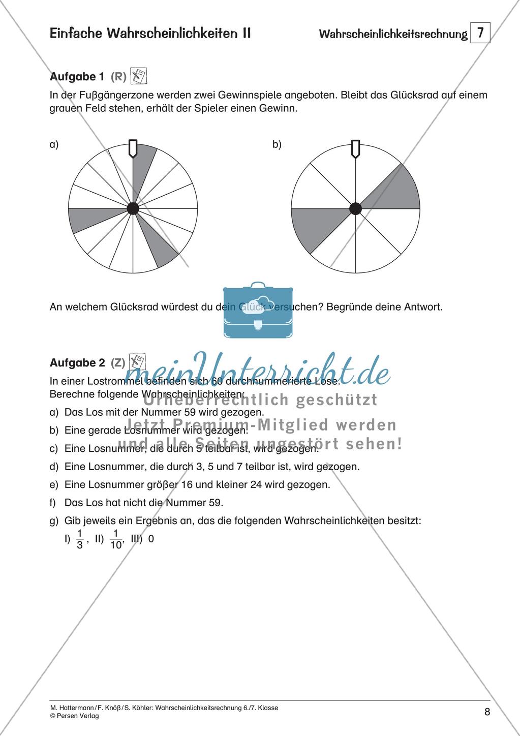 Wahrscheinlichkeitsrechnung Preview 10