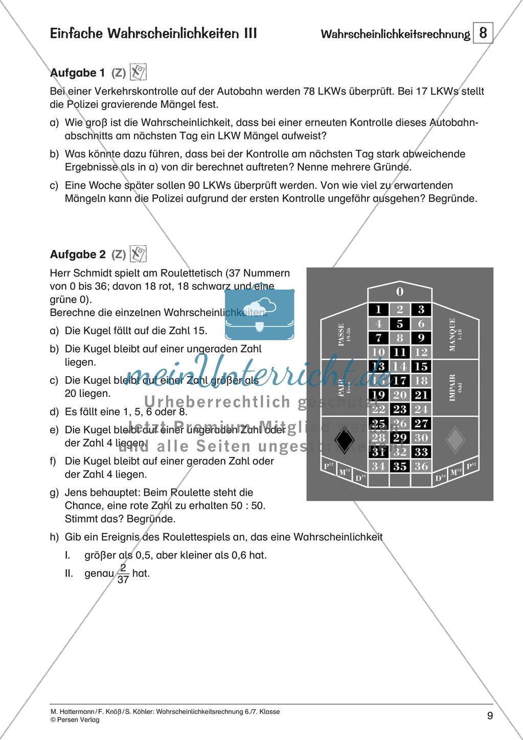 Wahrscheinlichkeitsrechnung Preview 11