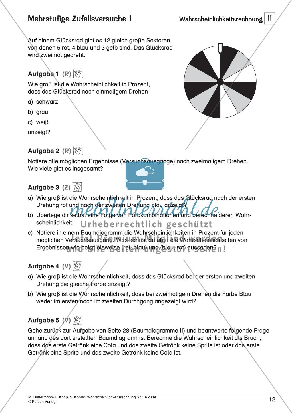 Wahrscheinlichkeitsrechnung Preview 14