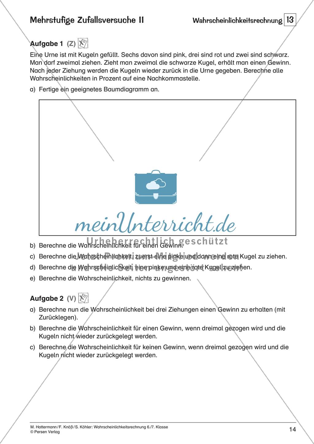Wahrscheinlichkeitsrechnung Preview 16