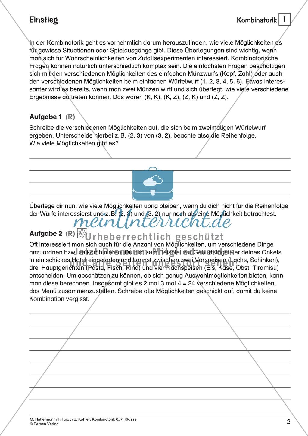 Kombinatorik Preview 4