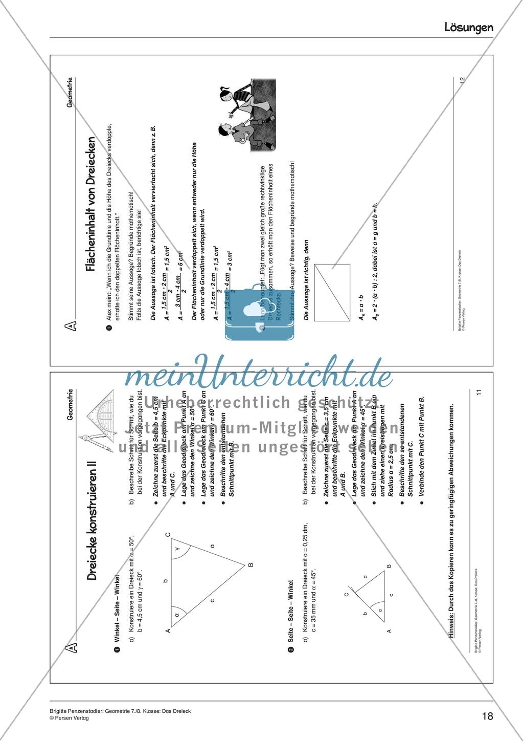 Geometrie: Das Dreieck Preview 20