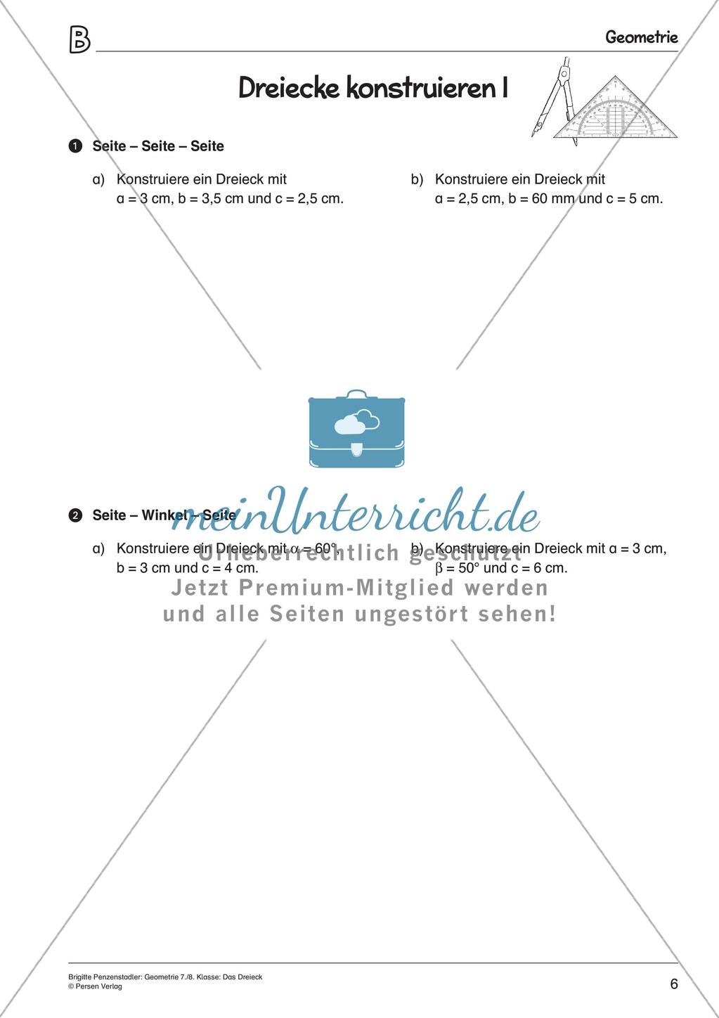 Geometrie: Das Dreieck Preview 8