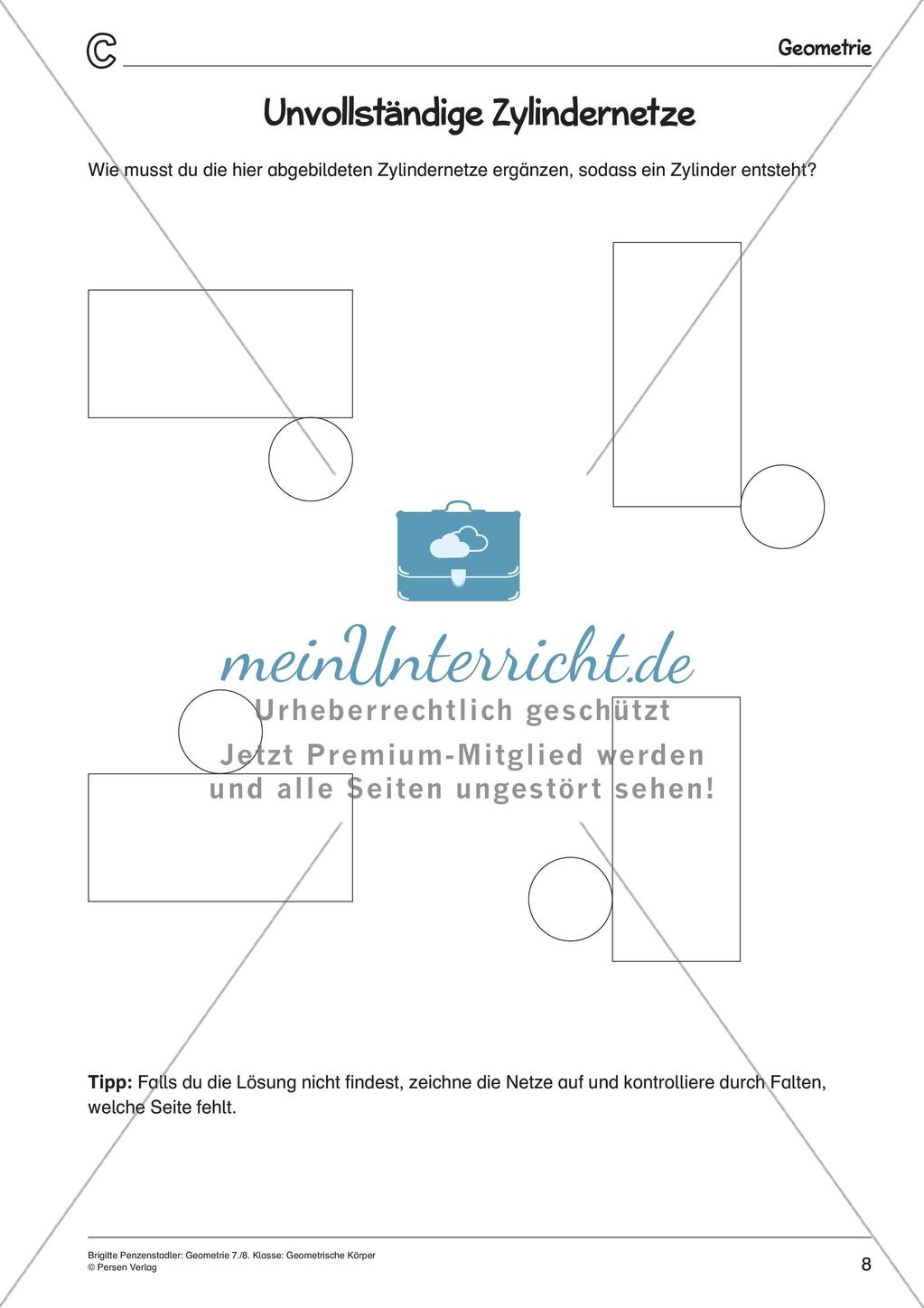 Geometrische Körper Preview 10