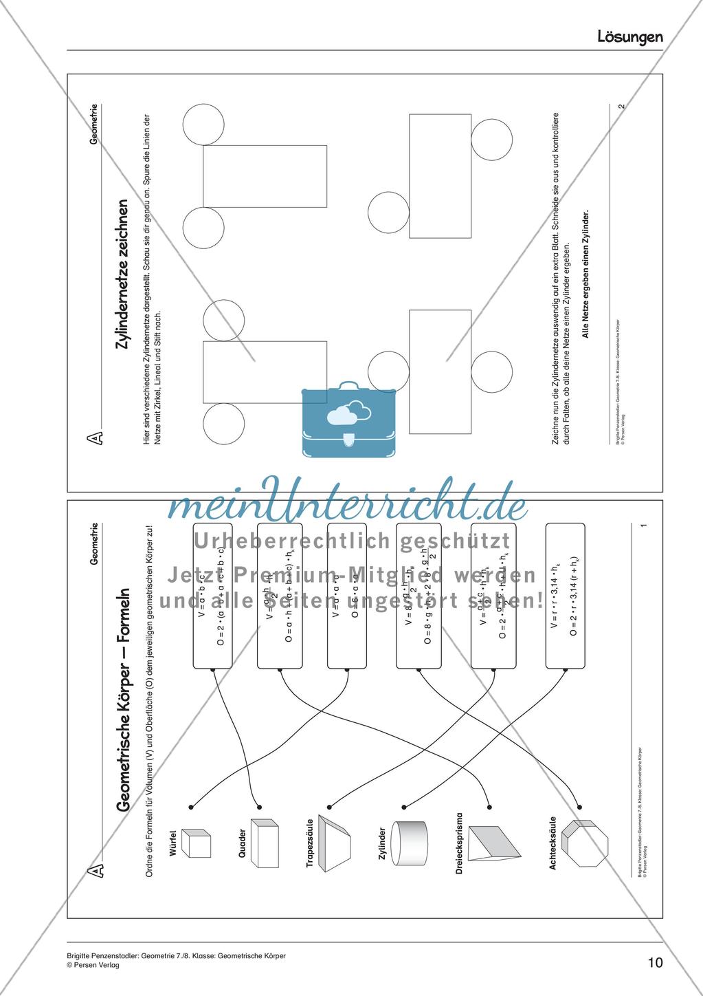 Geometrische Körper Preview 12
