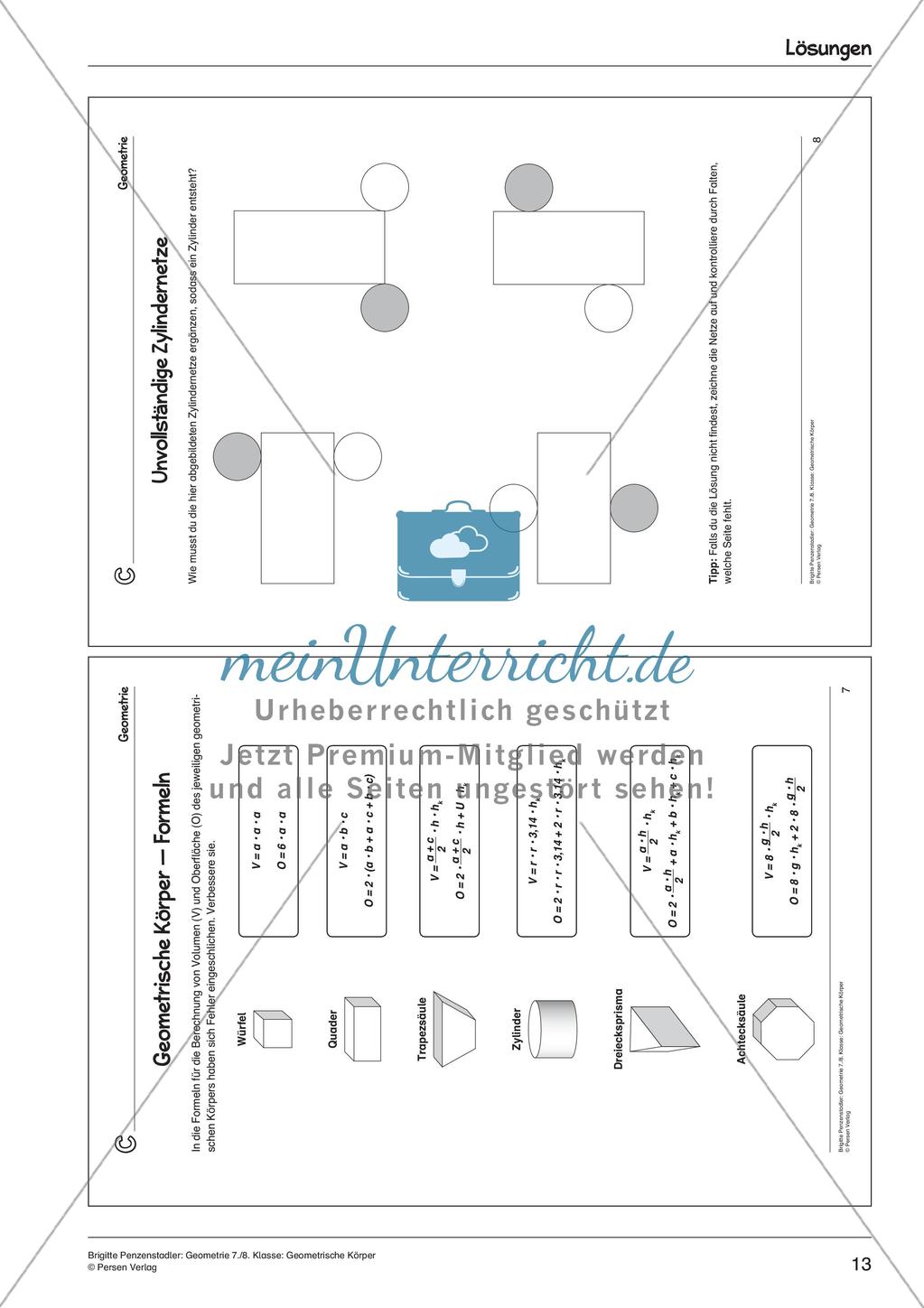 Geometrische Körper Preview 15