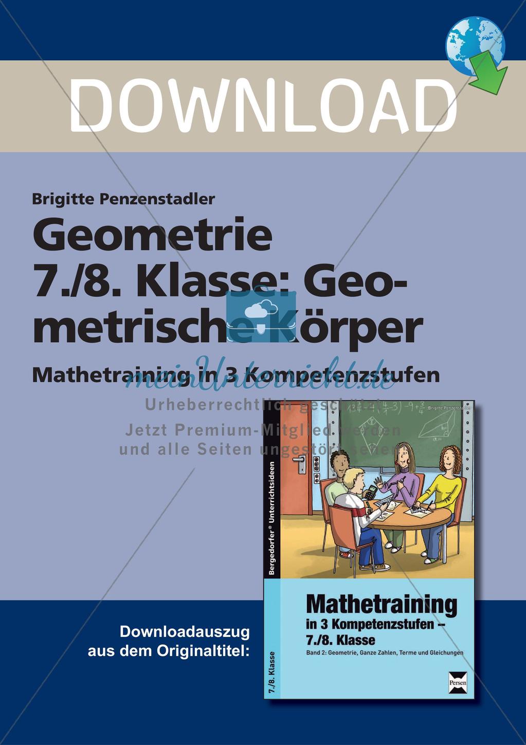 Geometrische Körper Preview 1