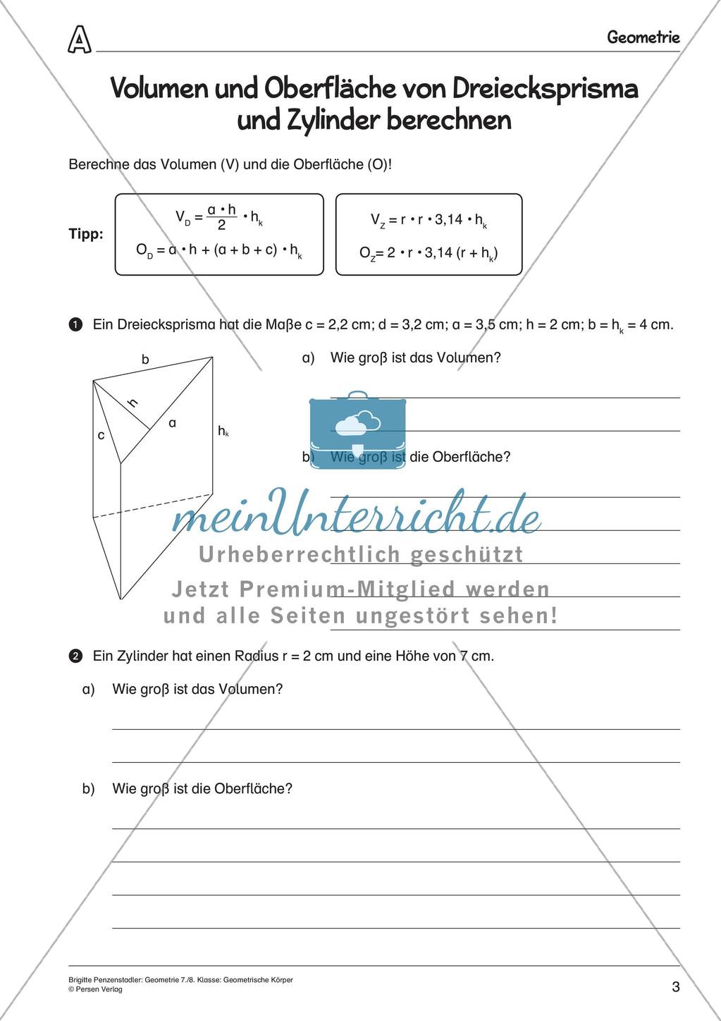 Geometrische Körper Preview 5