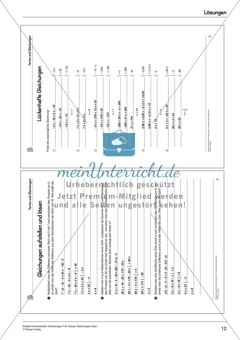 Lösen von Gleichungen Preview 14