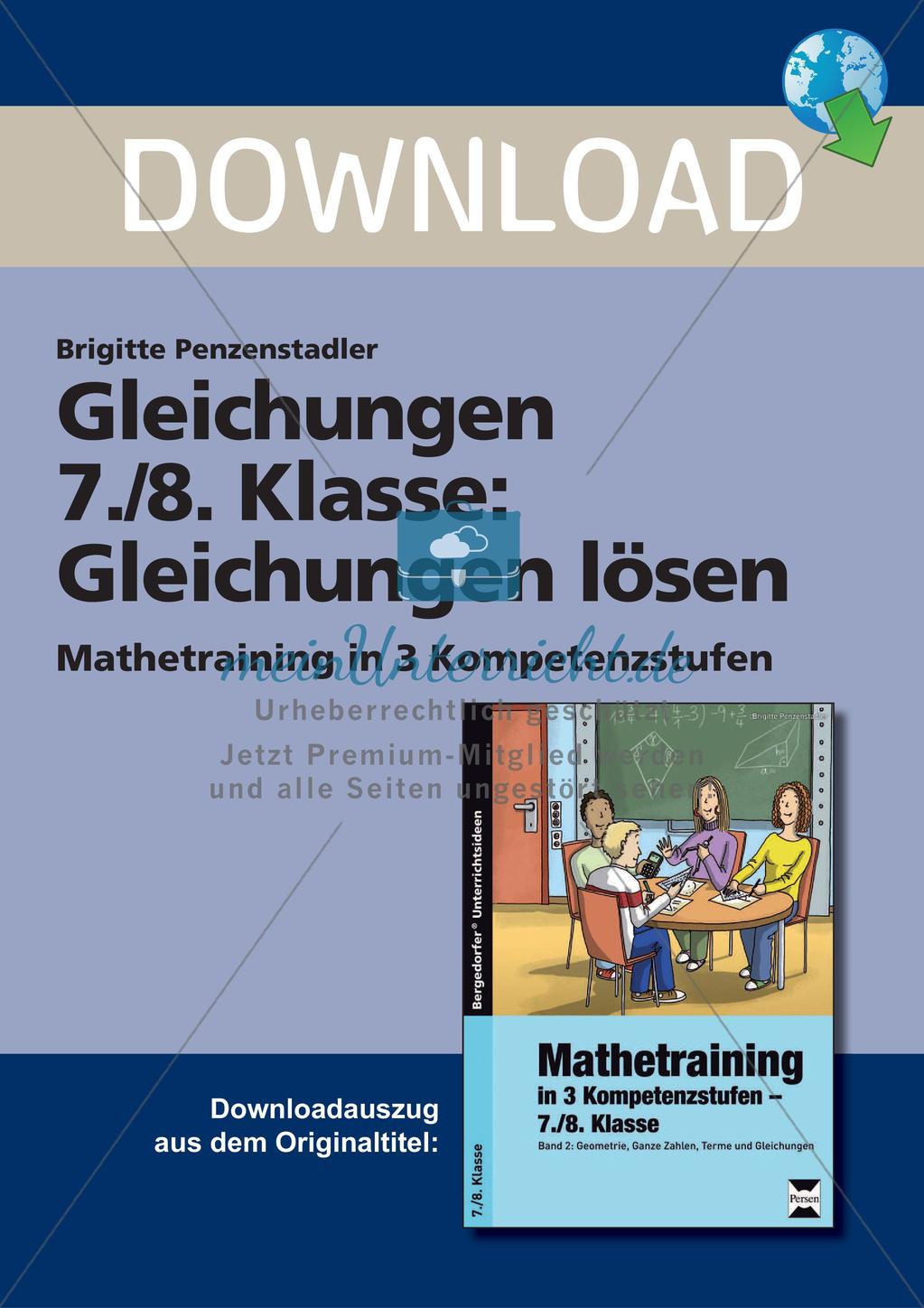 Lösen von Gleichungen Preview 1