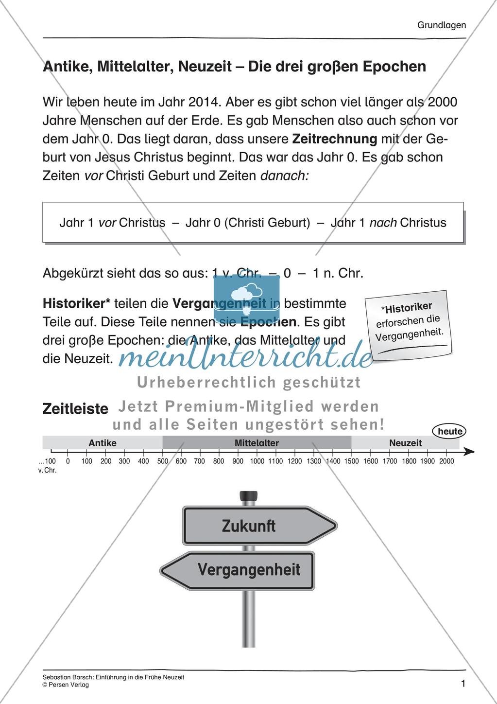 Einführung in die Frühe Neuzeit Preview 3