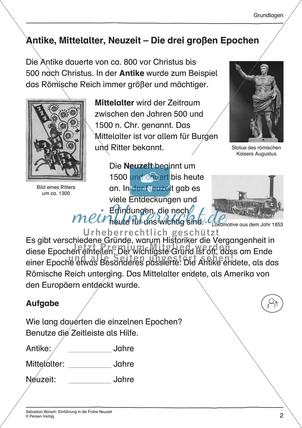 Einführung in die Frühe Neuzeit Preview 4
