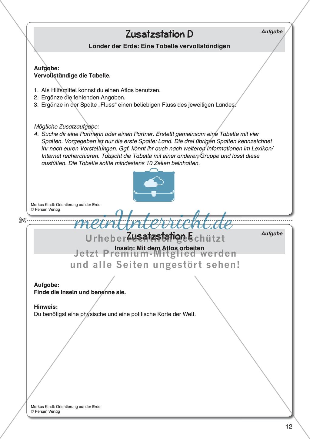 Orientierung auf der Erde Preview 14