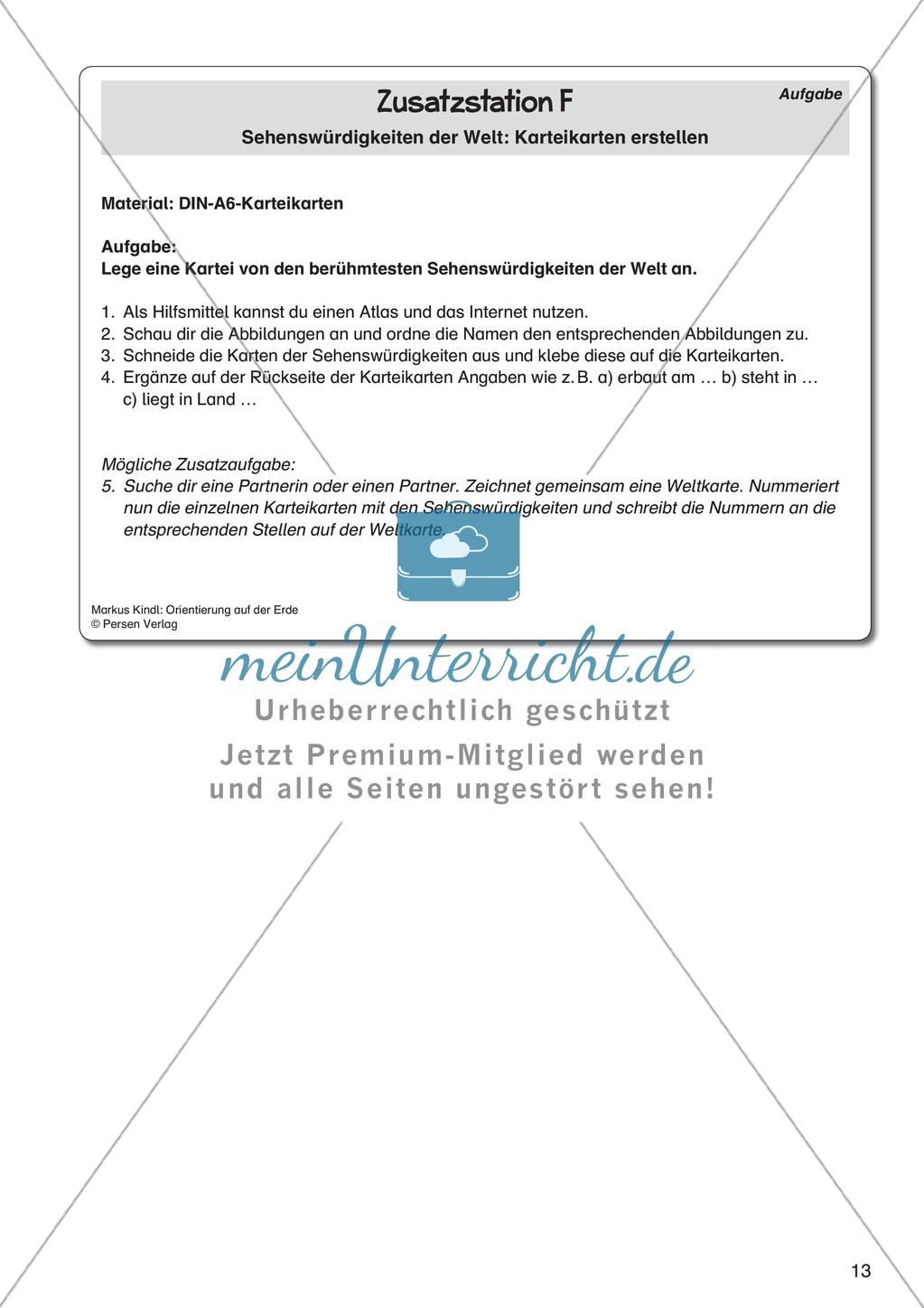 Orientierung auf der Erde Preview 15
