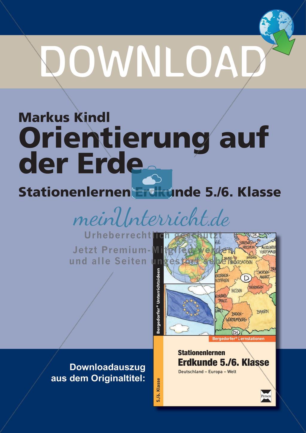 Orientierung auf der Erde Preview 1